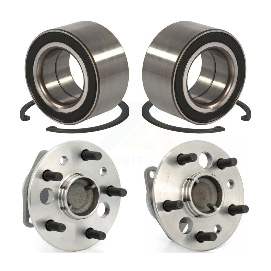 Front Rear Wheel Bearing And Hub Assembly Kit For Toyota Camry Lexus Avalon ES350 Solara Highlander ES330 K70-101704