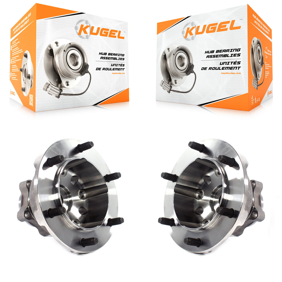 Front Wheel Bearing And Hub Assembly Pair For Ford Transit-350 Transit-250 HD With Dual Rear Wheels K70-101713