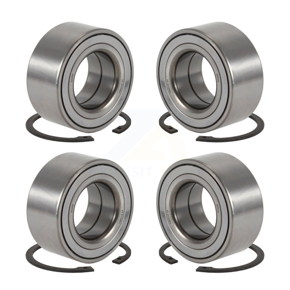 Front Rear Wheel Bearing Kit For 2002-2005 Land Rover Freelander K70-101718