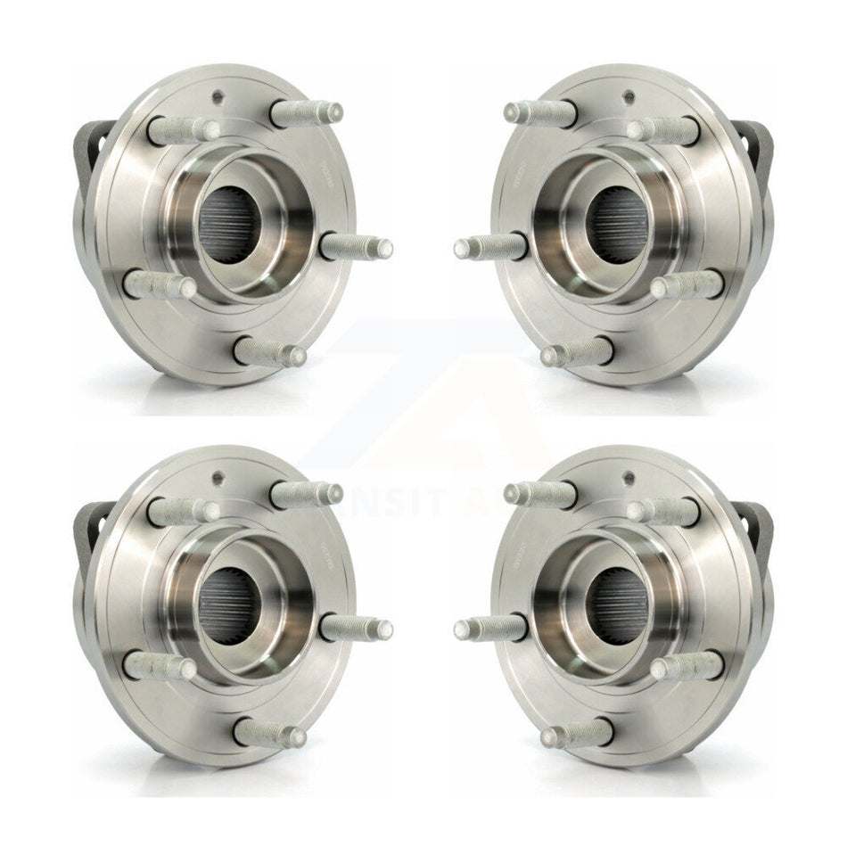 Front Rear Wheel Bearing & Hub Assembly Kit For Cadillac ATS K70-101733