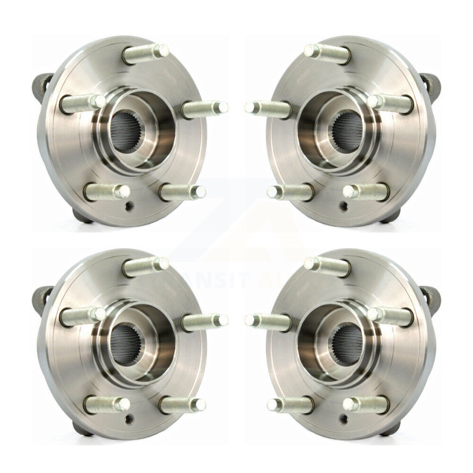 Front Rear Wheel Bearing & Hub Assembly Kit For Ford Taurus Flex Lincoln MKS MKT K70-101741