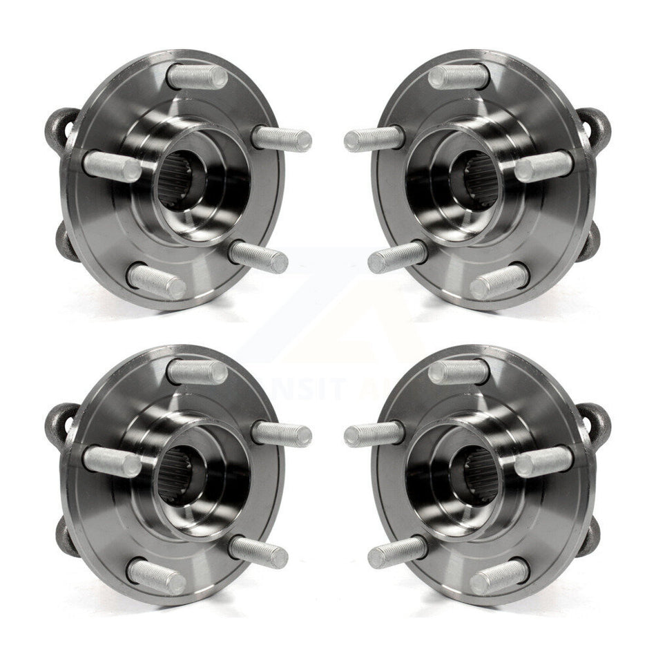 Front Rear Wheel Bearing & Hub Assembly Kit For Ford Fusion Lincoln MKZ K70-101742