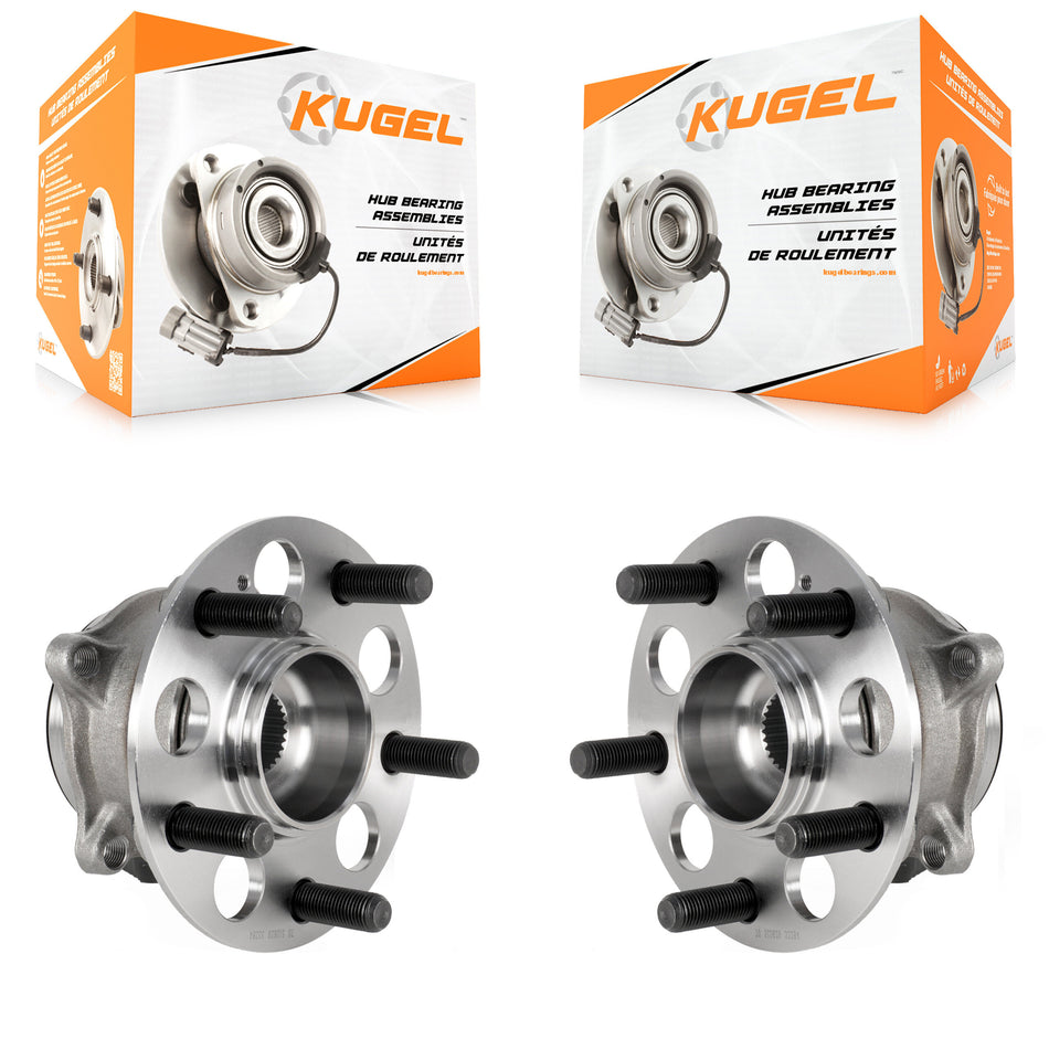Rear Wheel Bearing And Hub Assembly Pair For Honda Pilot Acura MDX Passport K70-101775