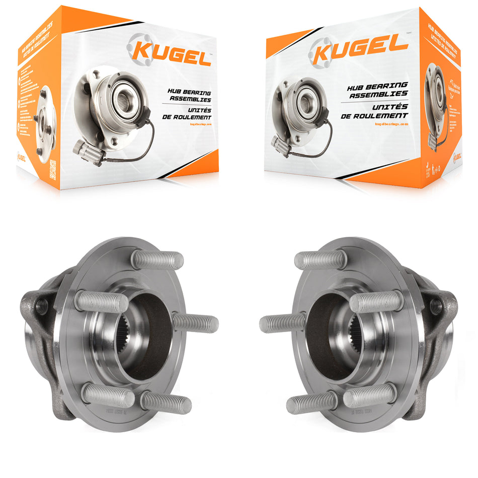 Rear Wheel Bearing And Hub Assembly Pair For Ford Mustang GT K70-101777
