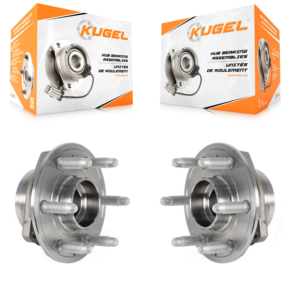 Rear Wheel Bearing And Hub Assembly Pair For Chevrolet Traverse Cadillac XT5 Buick Enclave K70-101781
