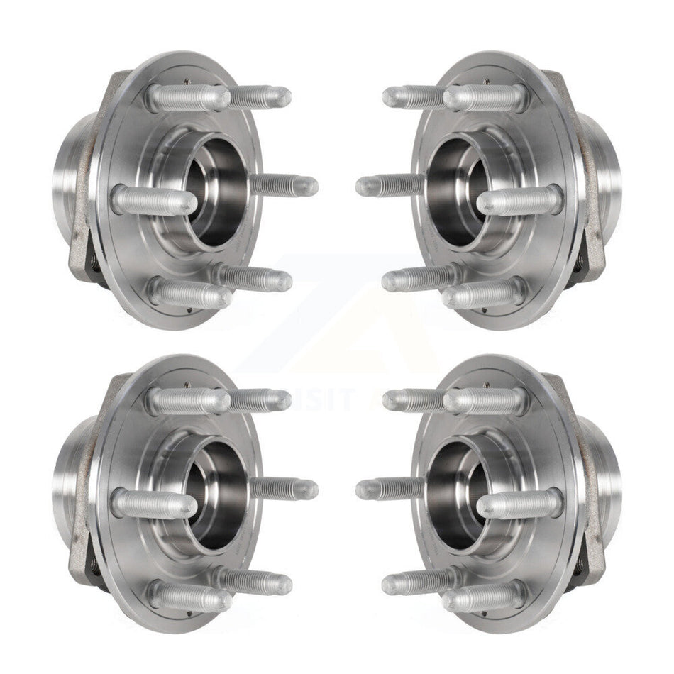 Front Rear Wheel Bearing & Hub Assembly Kit For Chevrolet Traverse Cadillac XT5 4WD K70-101814