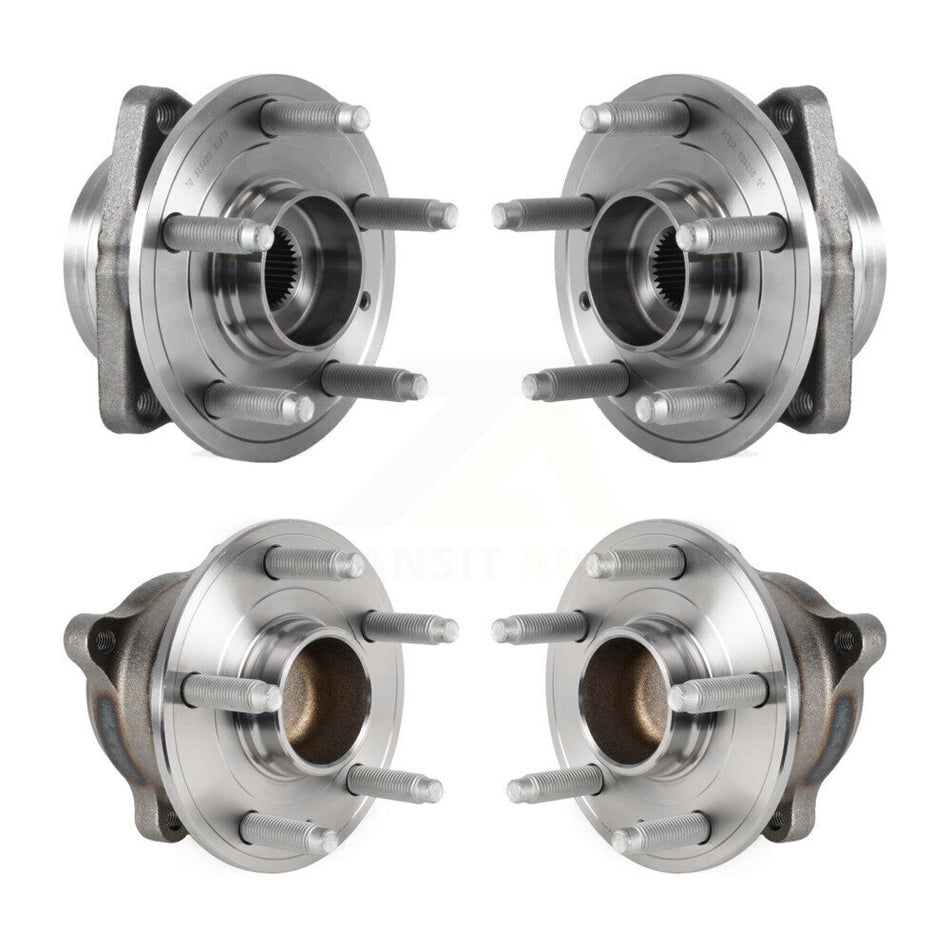 Front Rear Wheel Bearing & Hub Assembly Kit For Chevrolet Volt Bolt EV K70-101820