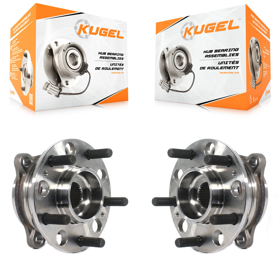 Rear Wheel Bearing And Hub Assembly Pair For 2018-2020 Kia Sorento AWD K70-101836