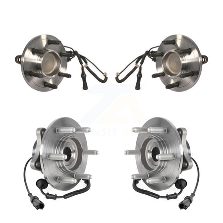 Front Rear Wheel Bearing & Hub Assembly Kit For Ford Expedition Lincoln Navigator RWD K70-101852
