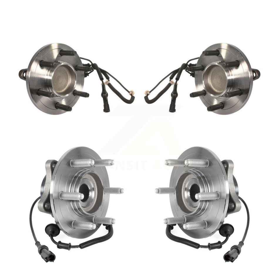 Front Rear Wheel Bearing & Hub Assembly Kit For Ford Expedition Lincoln Navigator RWD K70-101852