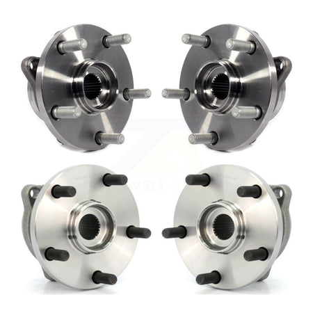 Front Rear Wheel Bearing & Hub Assembly Kit For 2006-2007 Subaru B9 Tribeca K70-101866