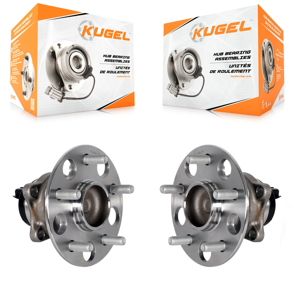 Rear Wheel Bearing Hub Assembly Pair For Toyota RAV4 Camry Lexus C-HR ES350 ES300h Avalon K70-101887