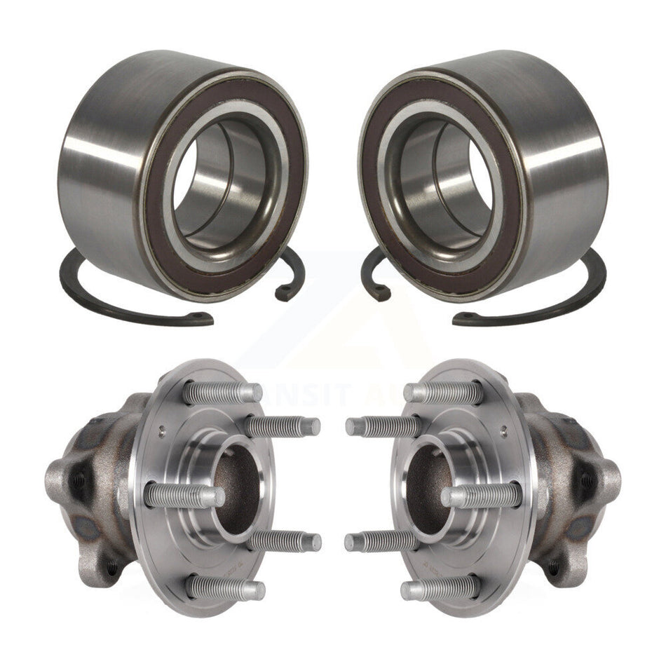 Front Rear Wheel Bearing And Hub Assembly Kit For Buick Encore Chevrolet Trax Sonic K70-101904