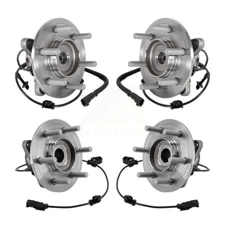 Front Rear Wheel Bearing & Hub Assembly Kit For Ford Expedition Lincoln Navigator 4WD K70-101920