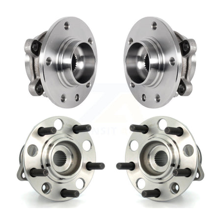 Front Rear Wheel Bearing & Hub Assembly Kit For 2017 Jeep Compass MP body code with 4WD K70-101928