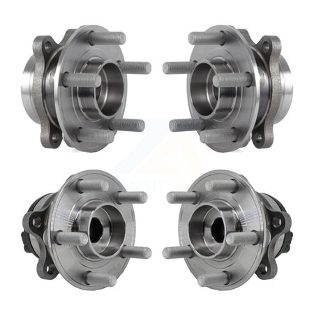 Front Rear Wheel Bearing Hub Assembly Kit For Ford Edge Lincoln Nautilus MKX Continental K70-101940