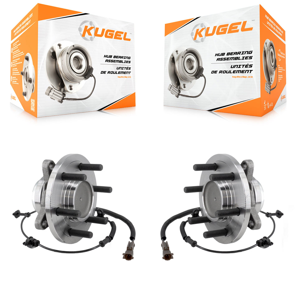 Front Wheel Bearing And Hub Assembly Pair For Ford F-150 Expedition Lincoln Navigator RWD K70-101947