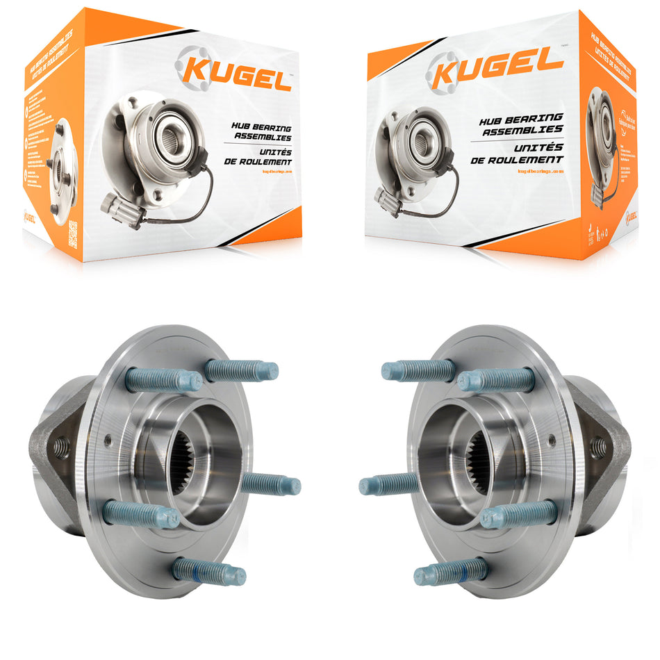 Rear Wheel Bearing And Hub Assembly Pair For Chevrolet Equinox GMC Terrain 4WD K70-101968