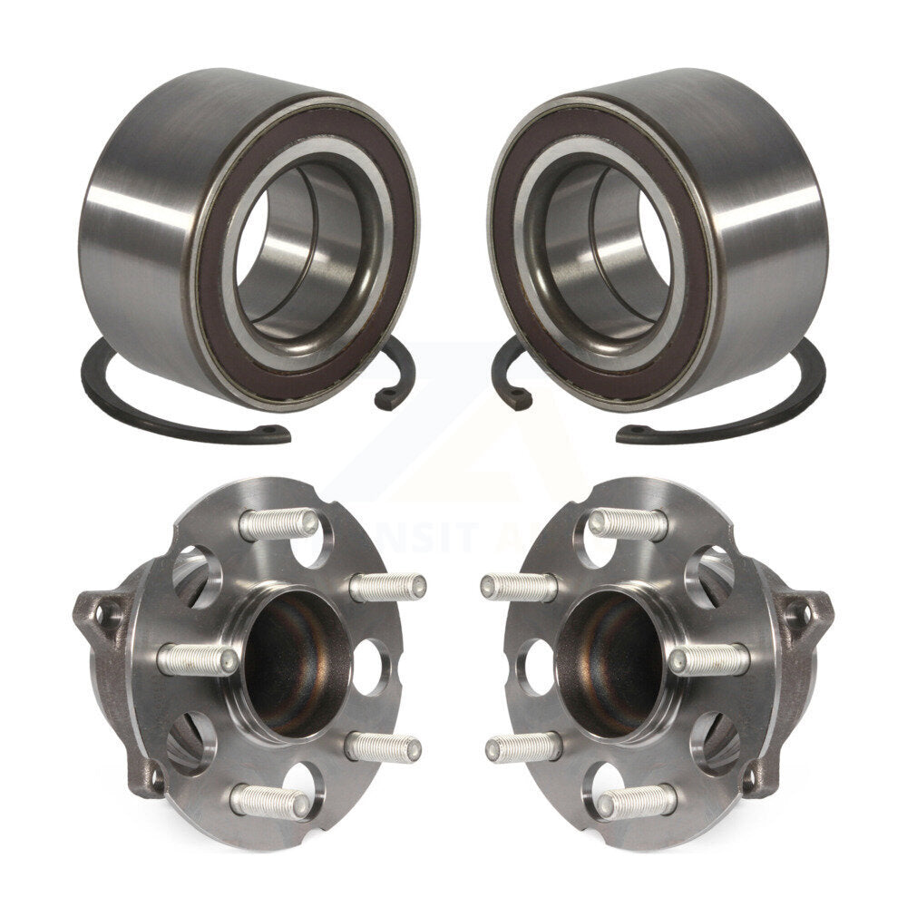 Front Rear Wheel Bearing And Hub Assembly Kit For Honda CR-V Acura RDX FWD K70-102006