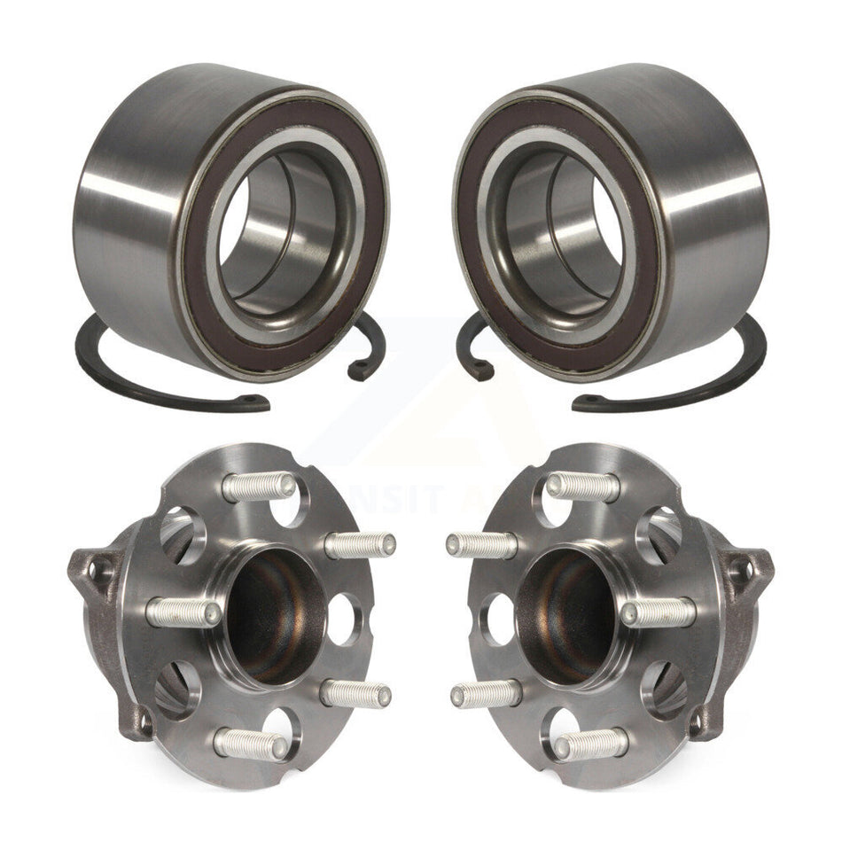 Front Rear Wheel Bearing And Hub Assembly Kit For Honda CR-V Acura RDX FWD K70-102006
