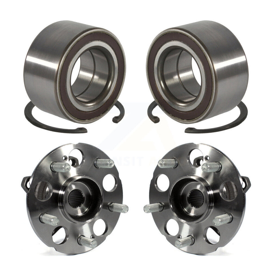 Front Rear Wheel Bearing And Hub Assembly Kit For Honda CR-V Acura RDX AWD K70-102007
