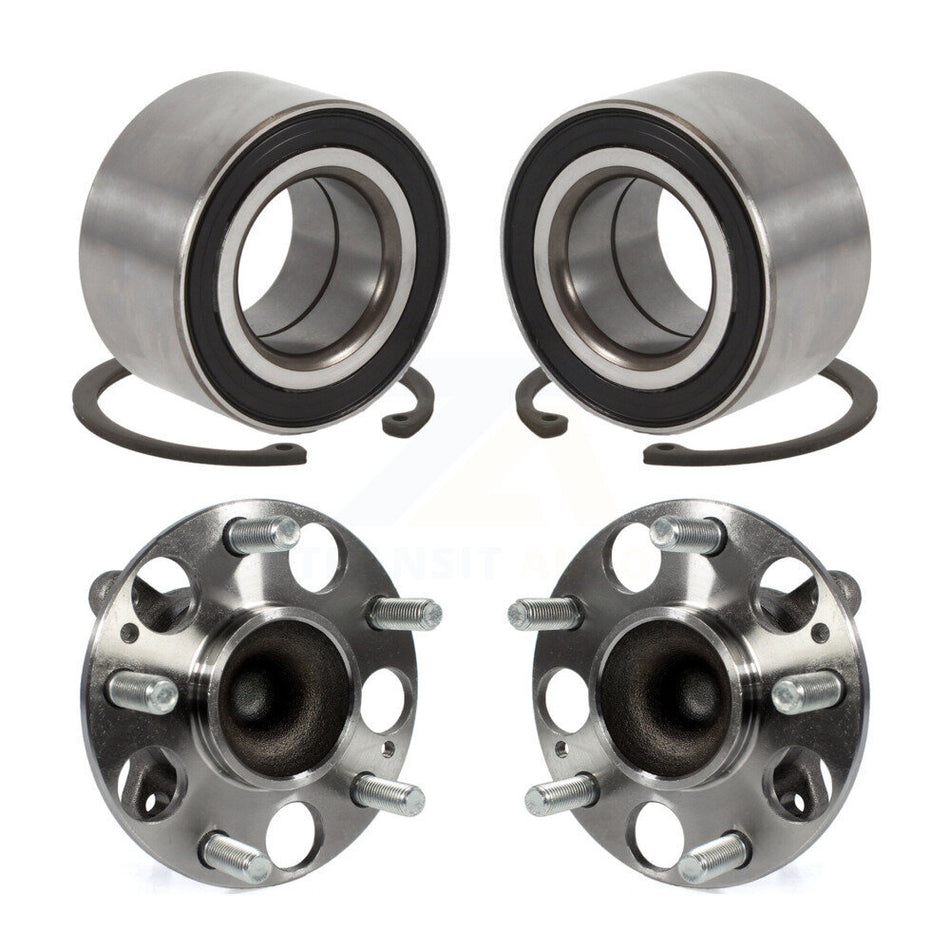 Front Rear Wheel Bearing And Hub Assembly Kit For Honda Civic Acura ILX K70-102011