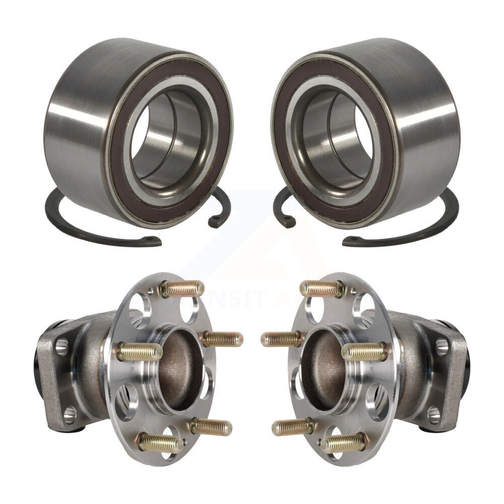 Front Rear Wheel Bearing And Hub Assembly Kit For 2016-2022 Honda HR-V FWD K70-102016