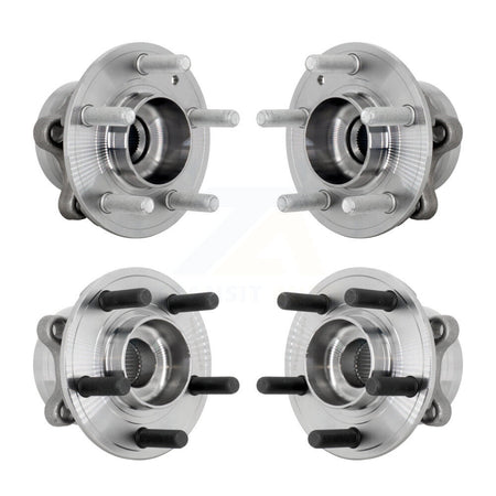Front Rear Wheel Bearing & Hub Assembly Kit For Ford Explorer Police Interceptor Utility K70-102036