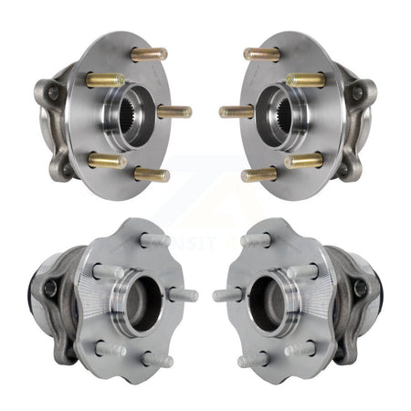 Front Rear Wheel Bearing & Hub Assembly Kit For Lexus RX350 RX350L RX450h FWD K70-102044