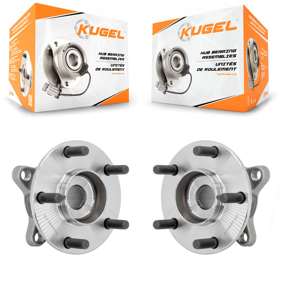 Front Wheel Bearing And Hub Assembly Pair For Mazda CX-30 3 K70-102081