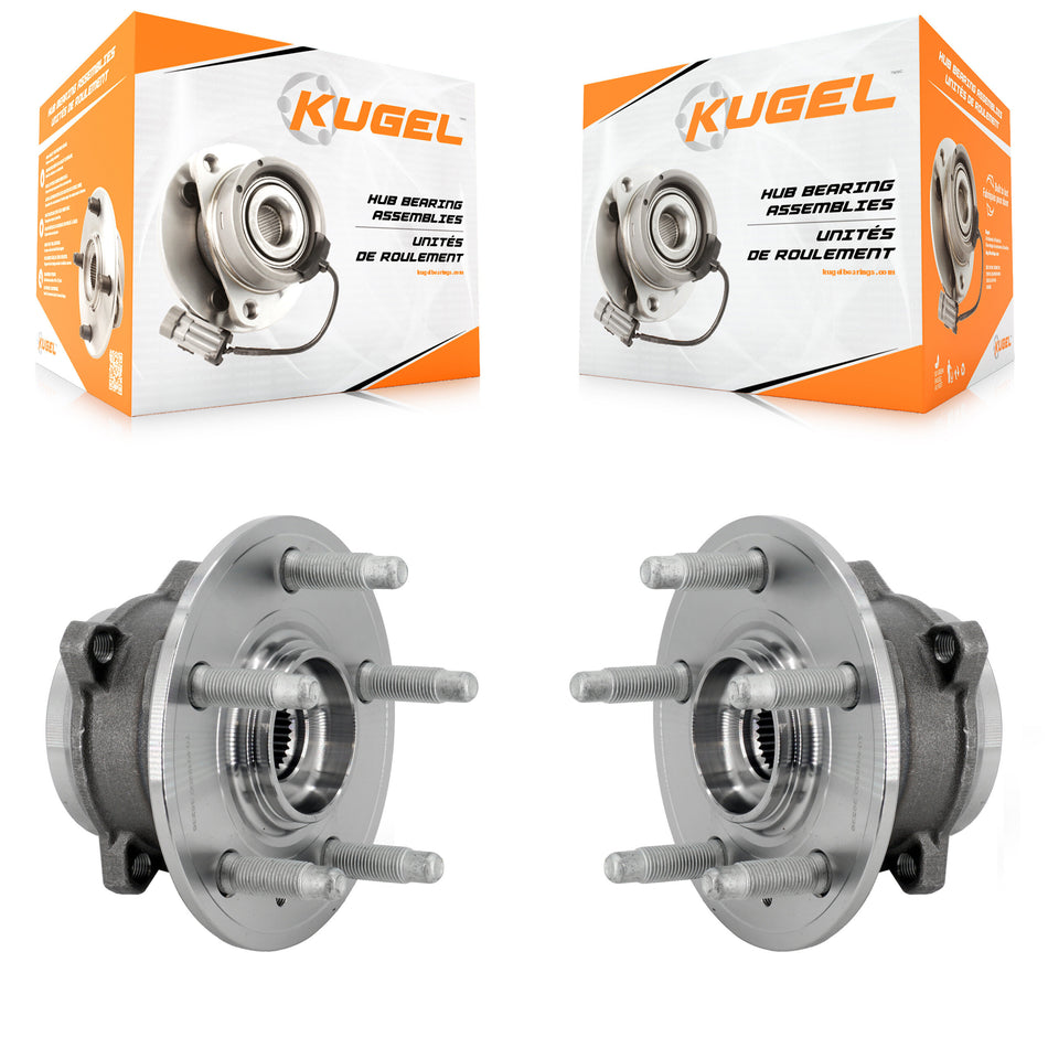 Front Wheel Bearing And Hub Assembly Pair For Tesla S X K70-102095