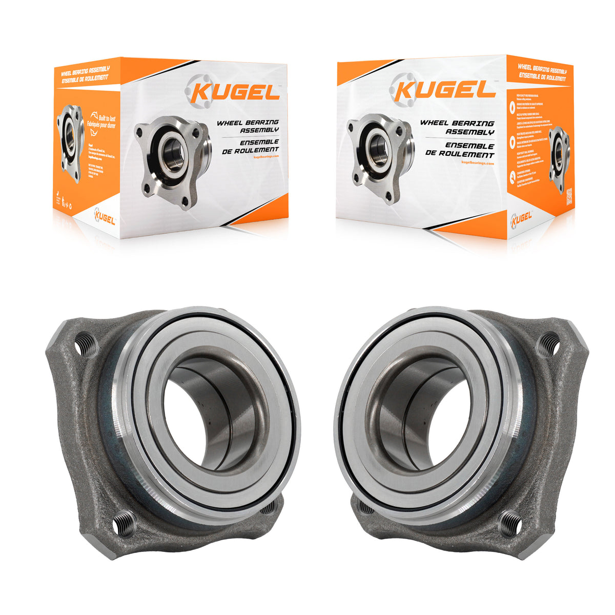 Rear Wheel Bearing Assembly Pair For BMW 535i xDrive 528i 750i 550i 535d 650i 750Li Gran K70-102128