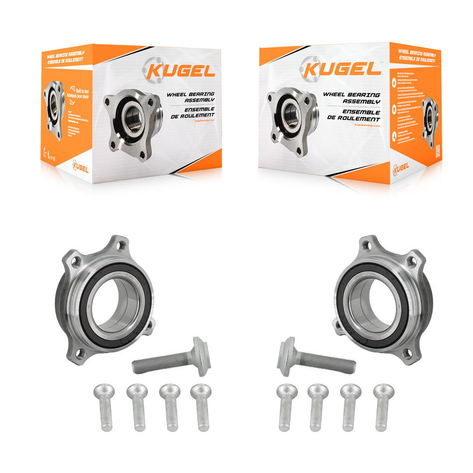Rear Wheel Bearing Assembly Pair For Audi Q7 Q8 e-tron Quattro K70-102129