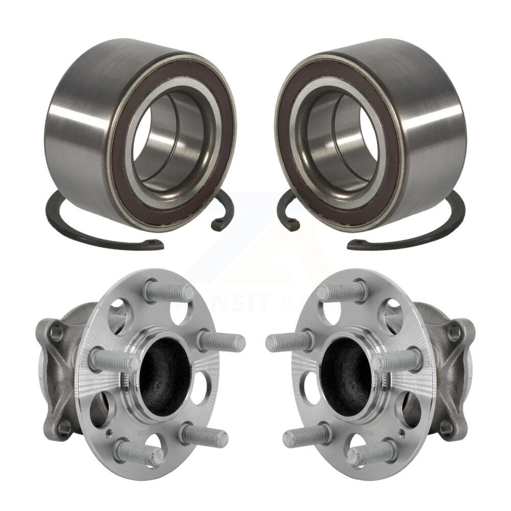Front Rear Wheel Bearing And Hub Assembly Kit For Honda Pilot Acura MDX Passport K70-102134