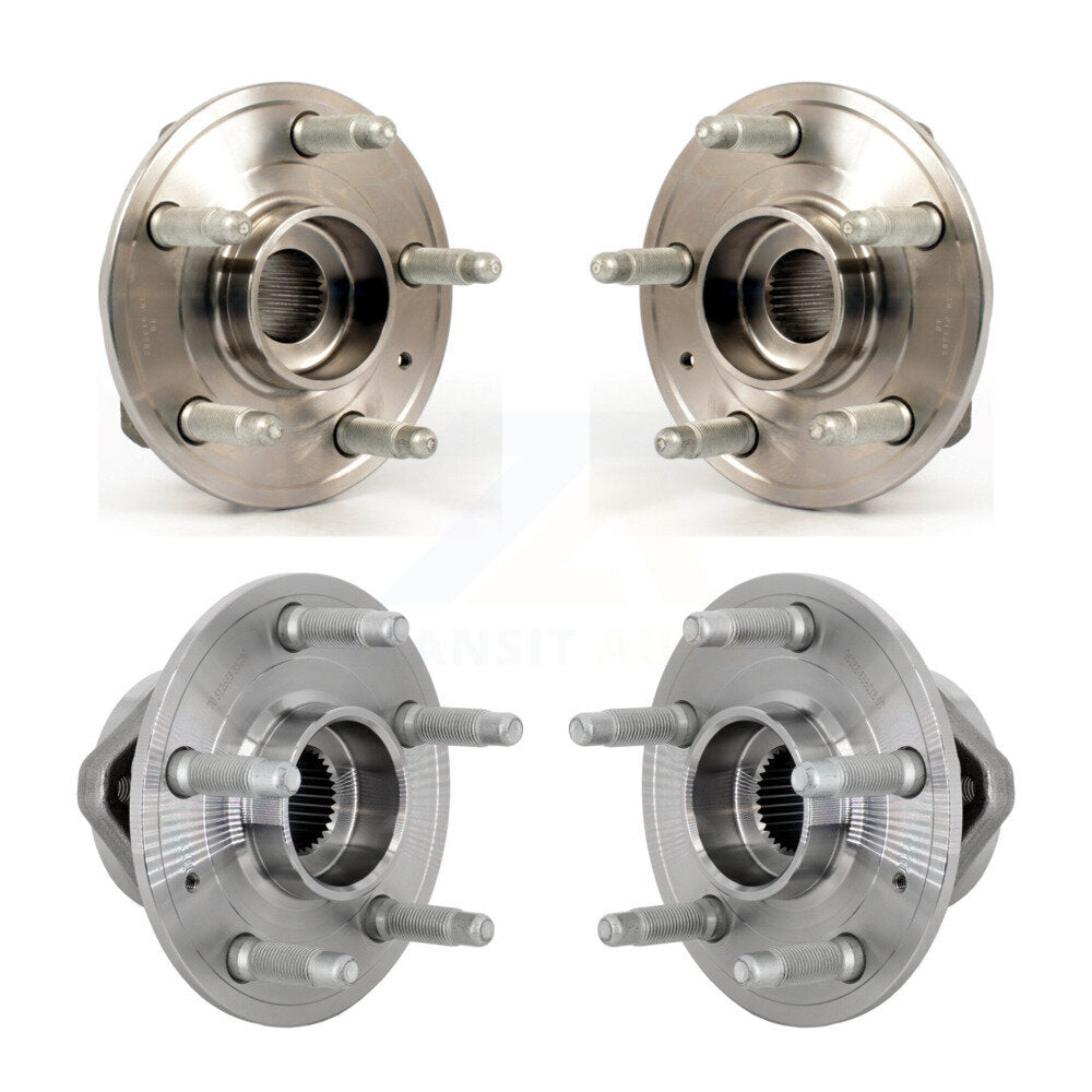 Front Rear Wheel Bearing & Hub Assembly Kit For Chevrolet Camaro K70-102146