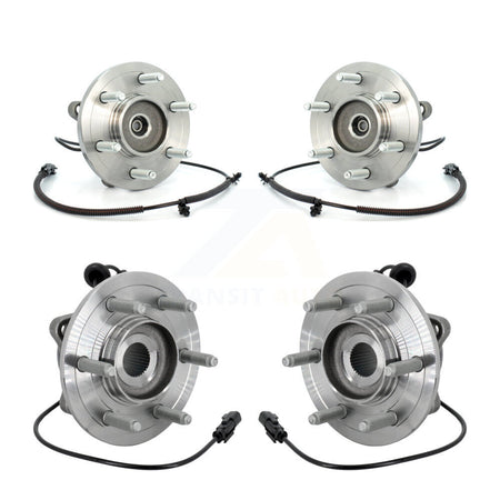 Front Rear Wheel Bearing & Hub Assembly Kit For Ford Expedition Lincoln Navigator 4WD K70-102153