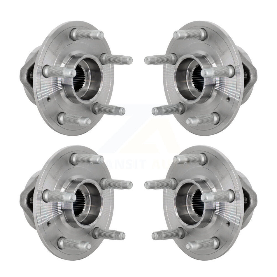Front Rear Wheel Bearing & Hub Assembly Kit For 2019-2020 Buick Envision AWD K70-102164