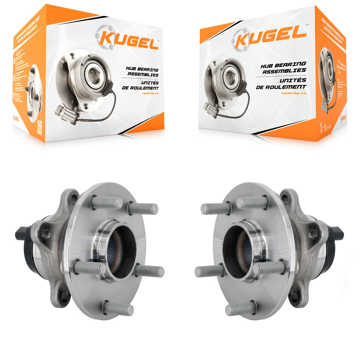 Front Wheel Bearing And Hub Assembly Pair For Lexus GS350 RC350 RC300 GS450h GS300 RC200t K70-102185