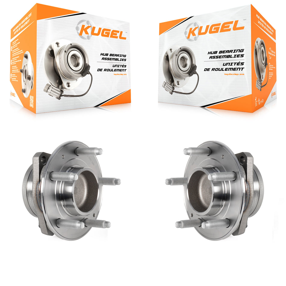 Front Wheel Bearing And Hub Assembly Pair For Cadillac CT4 K70-102206