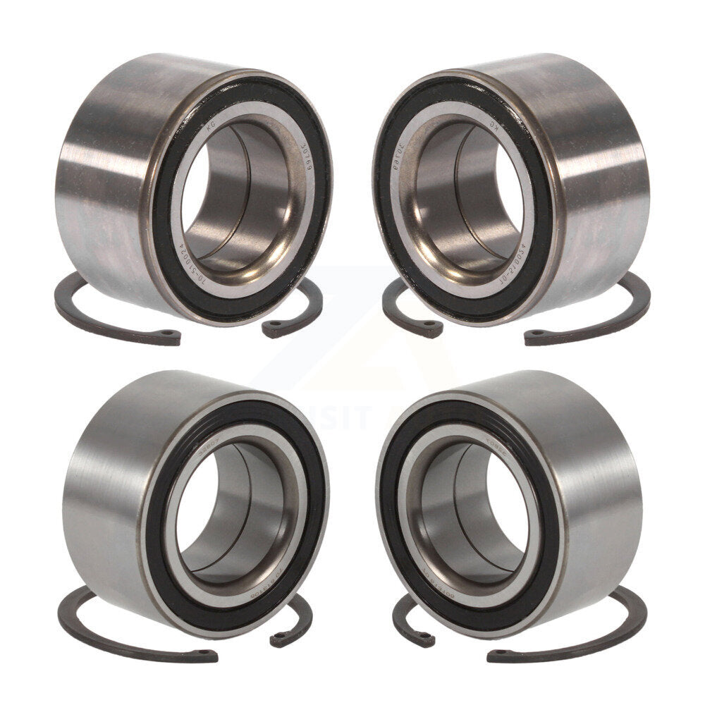 Front Rear Wheel Bearing Kit For 1984-1987 Audi 4000 Quattro K70-102210