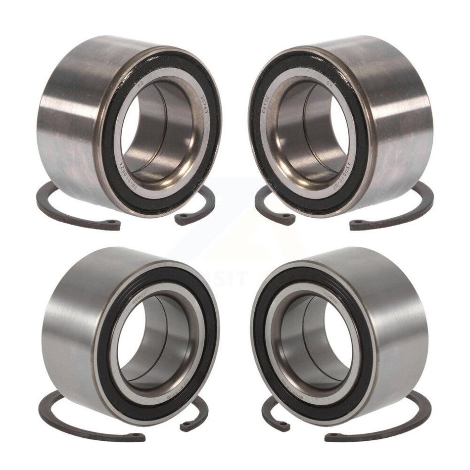 Front Rear Wheel Bearing Kit For 1984-1987 Audi 4000 Quattro K70-102210