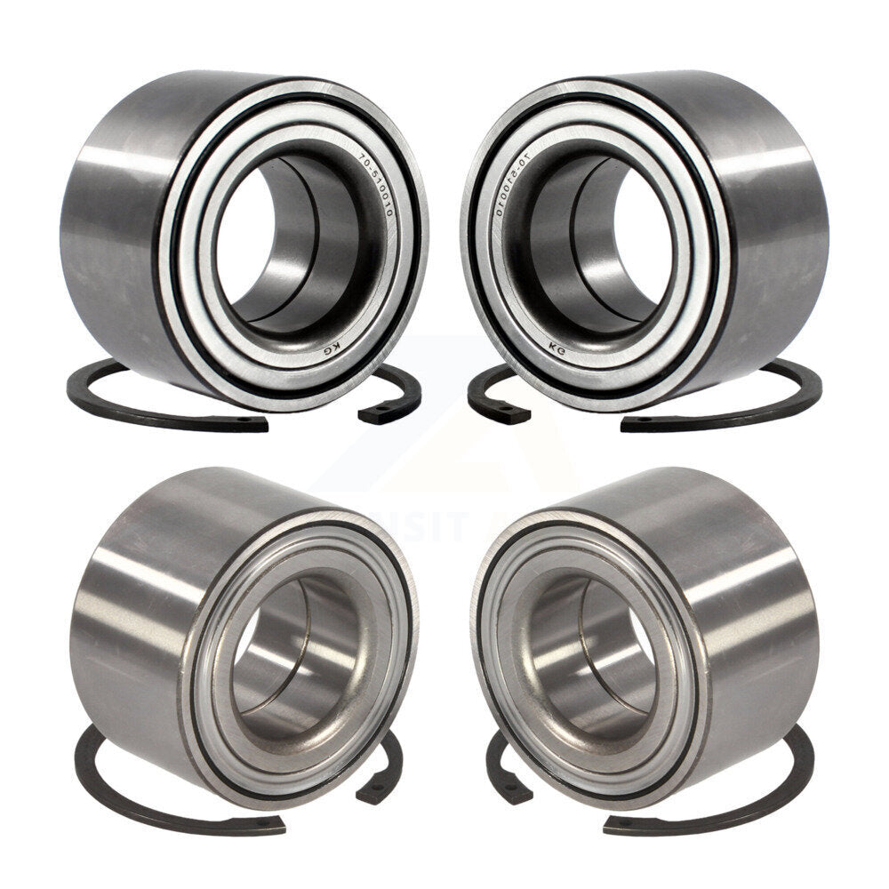 Front Rear Wheel Bearing Kit For 2004-2009 Jaguar Vanden Plas K70-102215