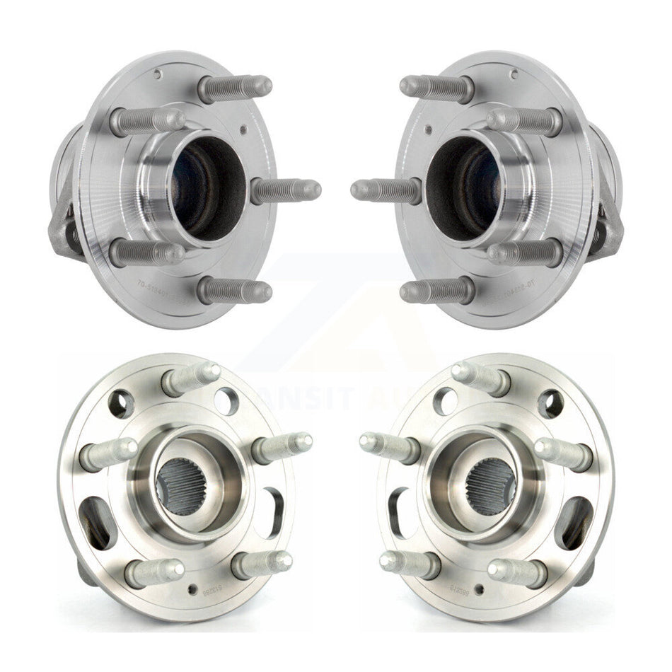 Front Rear Wheel Bearing & Hub Assembly Kit For Cadillac CTS K70-102228