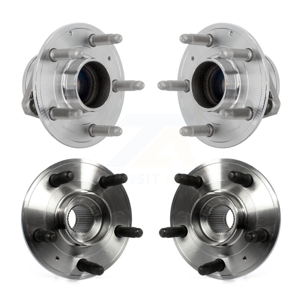Front Rear Wheel Bearing & Hub Assembly Kit For Cadillac CTS K70-102229