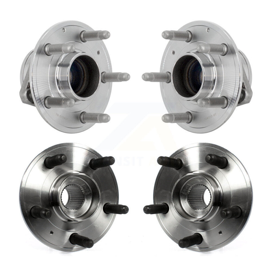 Front Rear Wheel Bearing & Hub Assembly Kit For Cadillac CTS K70-102229
