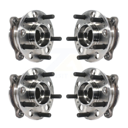 Front Rear Wheel Bearing & Hub Assembly Kit For 2016-2020 Kia Sorento AWD K70-102231