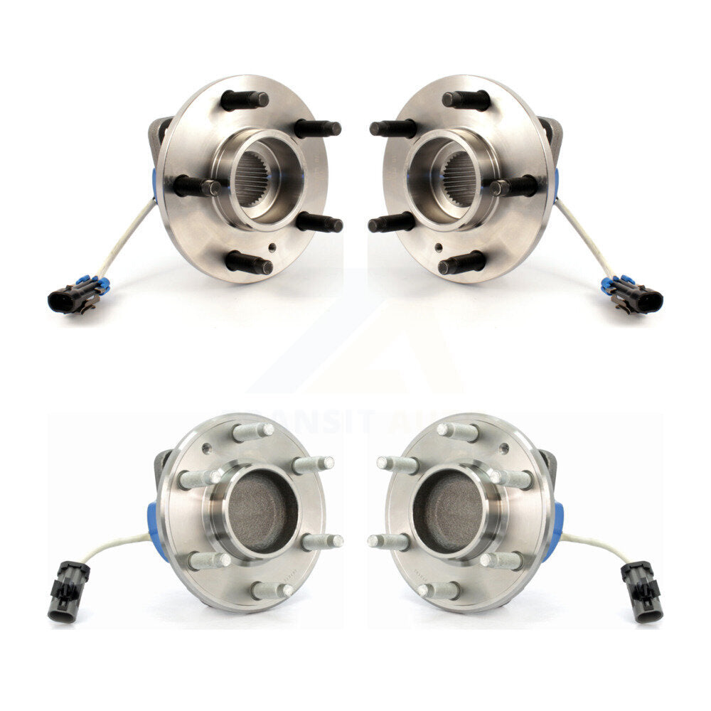 Front Rear Wheel Bearing Hub Assembly Kit For 05 Pontiac Montana SV6 with FWD 4-Wheel ABS K70-102234