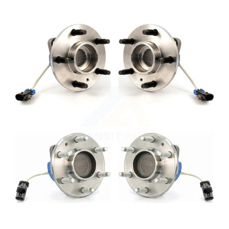 Front Rear Wheel Bearing Hub Assembly Kit For 05 Pontiac Montana SV6 with FWD 4-Wheel ABS K70-102234