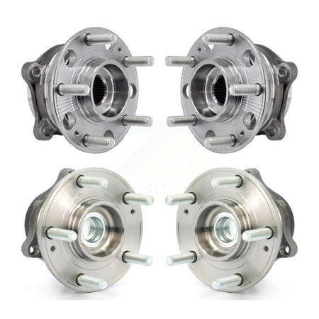 Front Rear Wheel Bearing & Hub Assembly Kit For 2019-2020 Hyundai Santa Fe FWD K70-102237