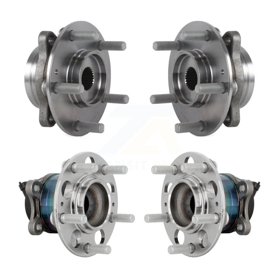 Front Rear Wheel Bearing & Hub Assembly Kit For 2021-2023 Hyundai Elantra 2.0L K70-102244
